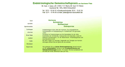 Desktop Screenshot of endo-duesseldorf.de