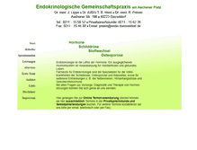 Tablet Screenshot of endo-duesseldorf.de